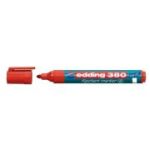Marker Edding 380 pentru flipchart, varf rotund, 1. 5-3 mm, rosu