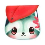 Geanta de umar Bangoberry, Remy Ratonul, 3 pinuri, 19x19x2 cm