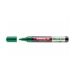 Marker cu vopsea pe baza de apa edding Ecoline 50, corp din plastic reciclat, varf rotund, 2-3 mm, verde