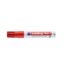 Marker permanent Edding No. 1, corp aluminiu, varf retezat, 1-5 mm, negru