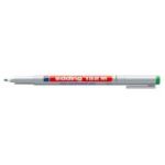 Marker nepermanent Edding OHP 152, varf rotund, 1. 0 mm, verde