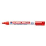 Marker permanent Edding 8400, pentru CD/DVD/BD, corp plastic, varf rotund, 0. 75 mm, rosu