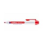 Marker permanent Edding retract 11, corp din plastic, varf rotund, 1. 5-3 mm, rosu