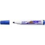 Marker tabla BIC, ECO Velleda 1701, rotund 1. 5 mm, scriere albastra