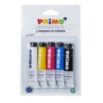 Tempera Morocolor Primo, 5 culori, tuburi de aluminiu, 12ml