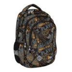 Ghiozdan scolar Majewski ST Right, BP26, Orange Pad, 3 compartimente, 39 x 27 x 17 cm