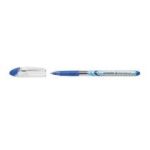 Pix cu gel Schneider Slider M, corp transparent, varf 0. 4 mm, albastru