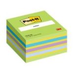 Cub notite adezive Post-it®, Lollipop culori neon, 76 x76 mm, 450 file/bucata, 100% PEFC