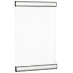 Suport metalic pentru nume, pentru semnalizare usa, 33 x 21 cm, ALCO