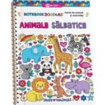 Animale salbatice. Carte de colorat si activitati - Jess Volinski