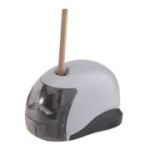 Ascutitoare electrica Eagle M5033B, alimentare 4 baterii AA neincluse, 1 orificiu, plastic, gri