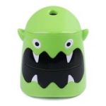 Ascutitoare electrica Eagle EG-5017, alimentare 4 baterii AA neincluse, 1 orificiu, 8mm, model monstru, plastic, verde