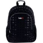 Ghiozdan Astra Hash AB350, 3 compartimente, 39x28x15 cm, negru