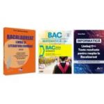 Pachet Bacalaureat 2026. Limba si literatura romana, Matematica si INFORMATICA. Limbaj C++. Teste rezolvate Mate-Info - Mariana Badea, Radu Gologan, Viorel Vlad