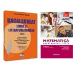 Pachet Bacalaureat 2026. Limba si literatura romana si Matematica M1 Teste - Mariana Badea, Rodica Manolescu