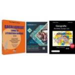 Pachet Bacalaureat 2026. Limba si literatura romana, Matematica. Modele de subiecte pentru Filiera tehnologica, Servicii si Geografie Sinteze Teste Rezolvari - Mariana Badea, Lacramioara Pisica, Albinita Costescu
