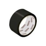 Banda adeziva Grand 130-1242, simpla, 48mm x 50m, negru, acrilic