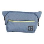 Borseta CATERPILLAR Code - Hex Parkour, material 420D hexagonal, buzunar cu fermoar - bleumarin