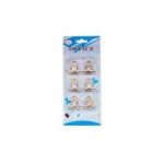 Clipsuri metalice Office Cover A1025, 28mm, argintii, blister 6 buc