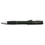 Creion mecanic PENAC Benly 405, 0.5mm, varf si accesorii metalice, radiera retractabila, negru
