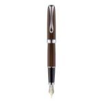 Stilou DIPLOMAT Excellence A2, cu penita M, aurita 14kt. - Marrakesh Chrome