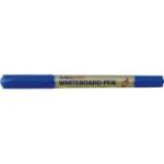 Marker pentru tabla de scris ARTLINE 541T, doua capete - varfuri rotunde 0. 4mm/1. 0mm - albastru