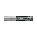 Marker pentru poster ARTLINE, corp plastic, varf tesit 12mm - argintiu
