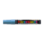 Marker pentru poster ARTLINE, corp plastic, varf rotund 2mm - albastru metalizat