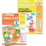 Pachet 2 caiete: Limba engleza pentru clasa pregatitoare si pentru clasa 1 - Arina Damian, Marinela Dinuta