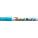 Marker pentru tabla de sticla ARTLINE Glassboard, varf rotund 2. 0mm - bleu