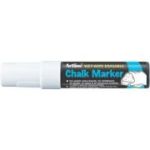 Marker cu creta ARTLINE, pentru table de scris, varf 12. 0mm - alb