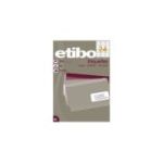 Etichete autocolante Etibox 119750, 24/A4, 70x35mm, permanente, colturi drepte, alb, top 100 coli (2400 etichete)