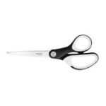 Foarfece pentru birou Leitz WOW Titanium, 205 mm, negru