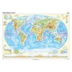 Harta fizica a lumii 140x100 cm (CR-3108B)