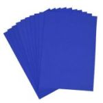 Hartie gumata A4, 1. 3mm, albastru, set 10 coli, Colorarte