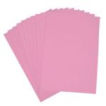 Hartie gumata A4, 1. 3mm, roz, set 10 coli, Colorarte