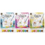 Set pictura pe numere Creative Craft, A4, 6 culori, 2 planse, 1 pensula