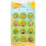 Stickere 3D, tematica Paste, 12 bucati/set