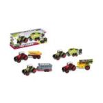 Jucarie tractor ferma + utilaj agricol MegaCreative 405331, 21x6x6cm, +3ani