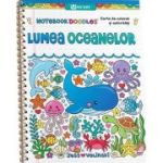 Lumea oceanelor. Carte de colorat si activitati - Jess Volinski