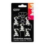 Magneti neodim cu agatatoare Grand GR-N512H, 12mm, set 5 buc