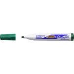 Marker pentru tabla Bic Eco Velleda 1701, varf rotund 2 mm, verde, 12 bucati/cutie