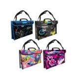 Mapa impermeabila Mitama, A3, bretea detasabila, design roz