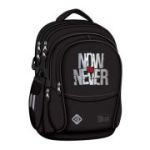 Ghiozdan scolar Majewski ST Right, BP01, Now or Never, 4 compartimente, 43 x 32 x 21 cm