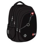 Ghiozdan scolar Majewski ST Right, BP06, X White, 4 compartimente, 42 x 31 x 22 cm