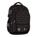 Ghiozdan scolar Majewski ST Right, BP01, Golden Cats, 4 compartimente, 43 x 32 x 21 cm