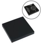 Notes adeziv Eagle 654BL, 100 coli, 75x75mm, negru