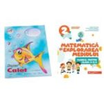 Pachet Caiet tip 2 Pestisor A5, 48 file, Casa Tipografica si Matematica si explorarea mediului. Manual clasa a 2-a - Adriana Briceag