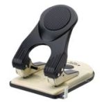 Perforator Kangaro Perfo-40, 40 coli, metalic, negru