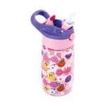 Recipient scolar Keyroad 450ml, pentru lichide, roz, KR973139